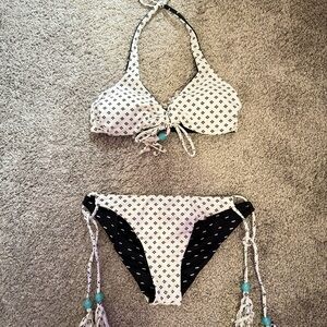 Victoria's Secret Black and White Bikini